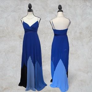 BCBG | Blue Abstract Dress